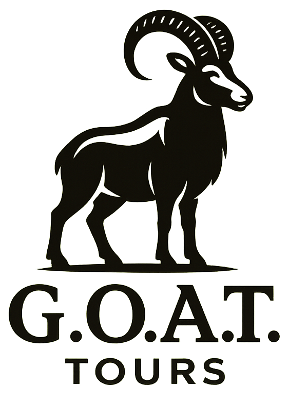 ibex logo for g.o.a.t. tours